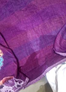 Elegant Peacock Print Dupatta