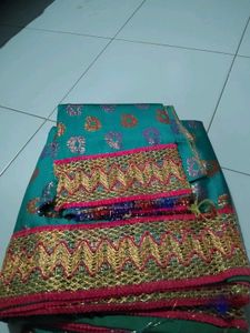 Semi Stitched Lehnga With Blouse