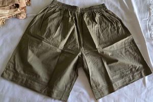 Olive Green Comfortable Shorts