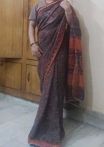 Elegant Printed Saree