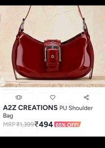 Chic Patent Leather Shoulder Bag