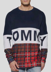 Tommy Hilfiger Checkered Oversized Sweatshirt