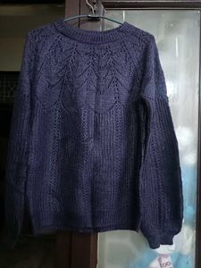 New Purple Sweatshirt For Women In L Size