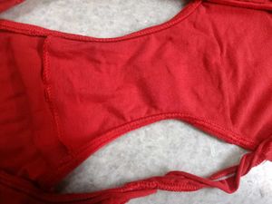 Red String Bikini Bottom