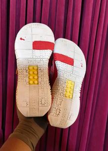 Kids Red Adidas Running Shoes