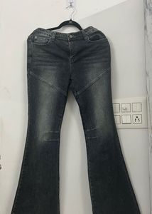Y2k vintage Flared/Bootcut black Jeans BRAND NEW