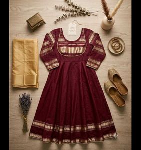 Elegant Maroon Kurti Dress