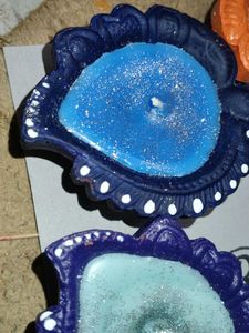 Set of 4 Decorative Diyas
