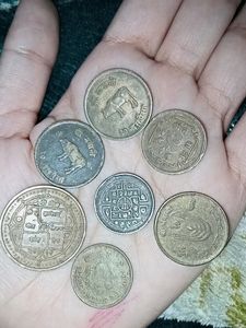 Collection of Nepali Coins