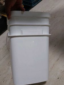 White Stackable Food Storage Containers