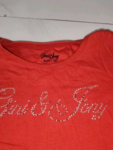 Sparkly Red Graphic Tee