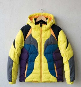 Colorblock Puffer Jacket