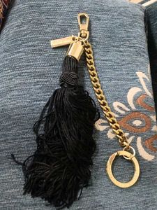 Elegant Tassel Keychain with Gold Chain