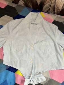 Light Blue Button-Up Shirt