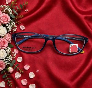 Lenskart Air Online Blue Full Rim RectangularFlexi