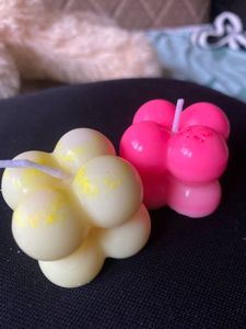 Bubble Candle Set Of 4