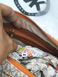 Michael Kors Monogram Shoulder Bag
