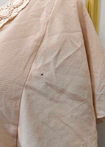 Chic Lace Trim Blouse