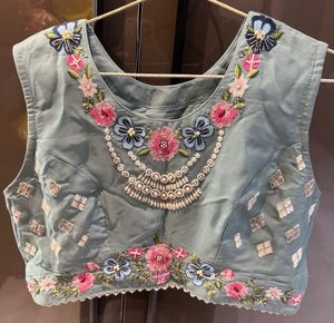 pastel green georgette lehanga