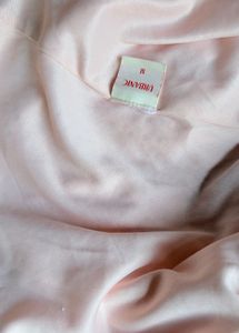 Black Blazer &amp; Peach Dress Combo