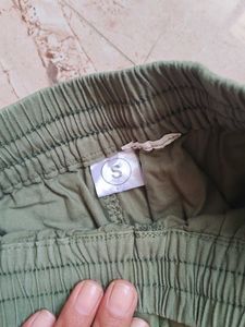 Khaki Cargo Shorts