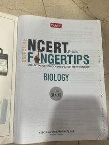 Objective NCERT at your Fingertips Biology