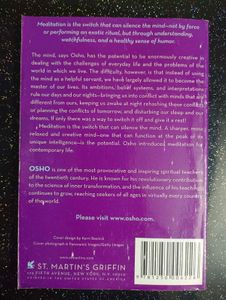 Osho Book: Learning to Silence the Mind