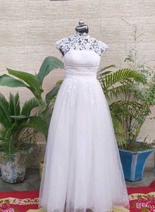 Elegant White Bridal Gown
