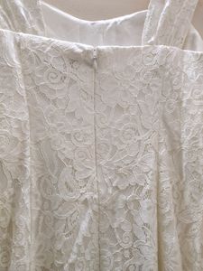 Imported White Gown Dress / Size 12