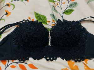 Elegant Black Lace Bra