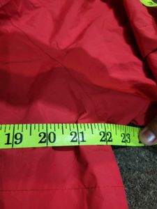 Red Rain Coat