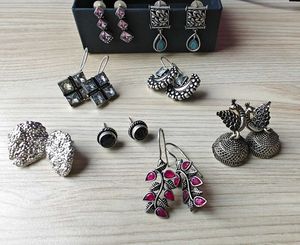 Combo of Assorted Oxidized Earrings Collection