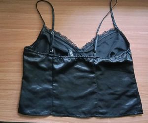 Black Lace Cami Top