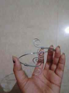 combo of unique wire arm cuff