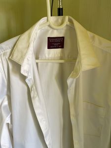 Classic White Button-Up Shirt