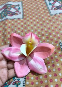 Beautiful Pink Orchid Hair Clip