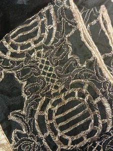 Embroidered Black Kurta