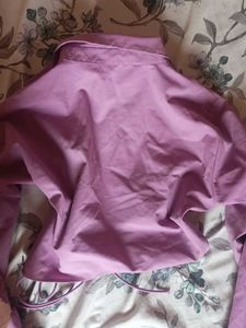 Lilac Ruched Front Shirt