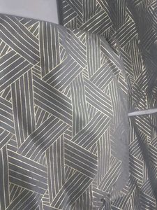 Elegant Grey &amp; Gold Geometric Cushion Covers