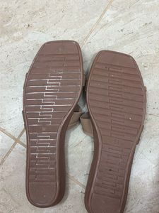 Elegant Nude Butterfly Slides