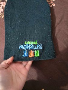 Energy Monster Beanie winter cap used just 2time n