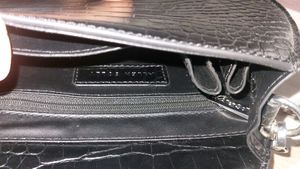 Allen Solly Black Croc Sling Bag