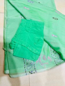 saree with blouse..