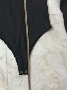 Classic Black Long Sleeve Bodysuit