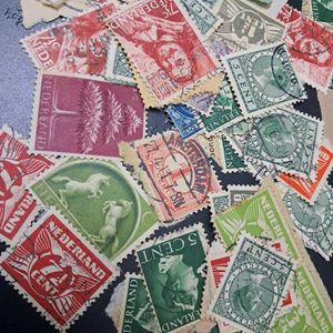 🫟70 Vintage (1890-1940) Nederlands Stamps