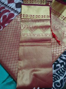 Bridal Exquisite Silk Saree with Blouse piece