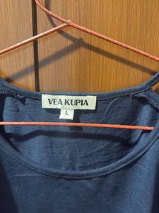 Blue Long Sleeve Top