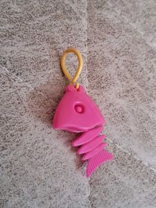 Cute Pink Fish Charm
