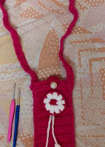 Handmade Crochet Phone Bag