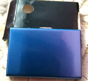 Blue Card Holder Wallet